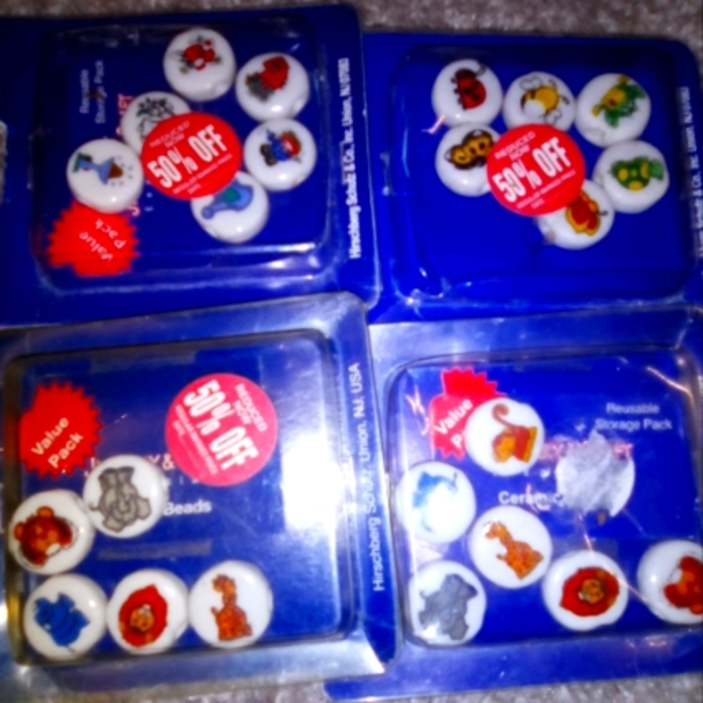 Ceramic Large Bead Lot